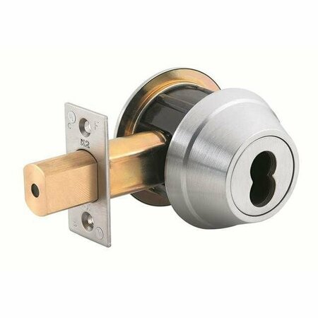 DORMAKABA COMMERCIAL HDWE Dormakaba Commercial Hardware SFIC Deadbolt - Single Cylinder with 2-3/4in Backset and Square QDB281-626